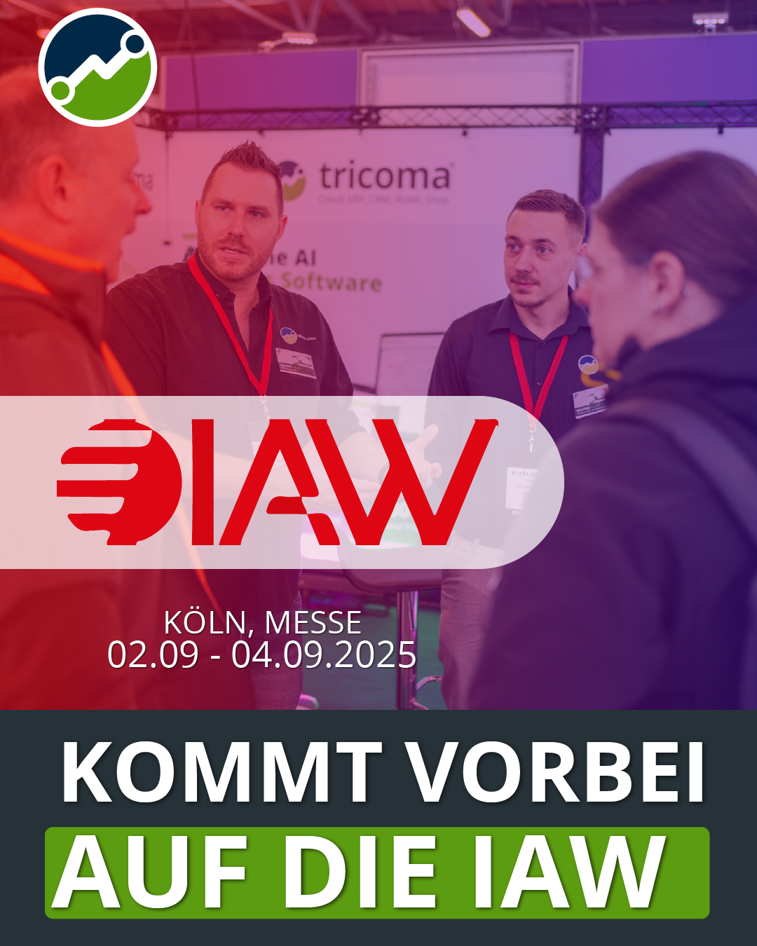 🛍️ Wir sind auf der IAW Messe 2025 in Köln dabei! 🚀 🛍️ Wir sind auf der IAW Messe 2025 in Köln dabei! 🚀